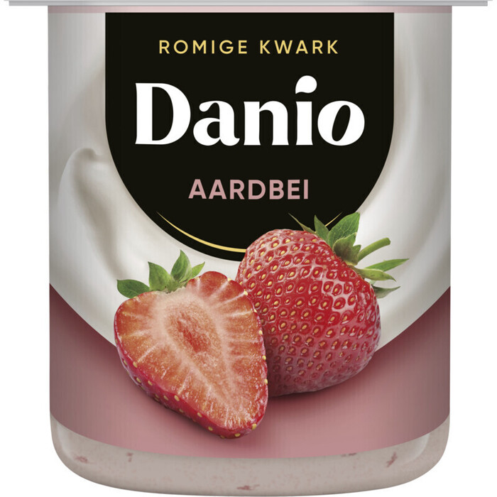 Romige kwark aardbei (Stuk, 450g)