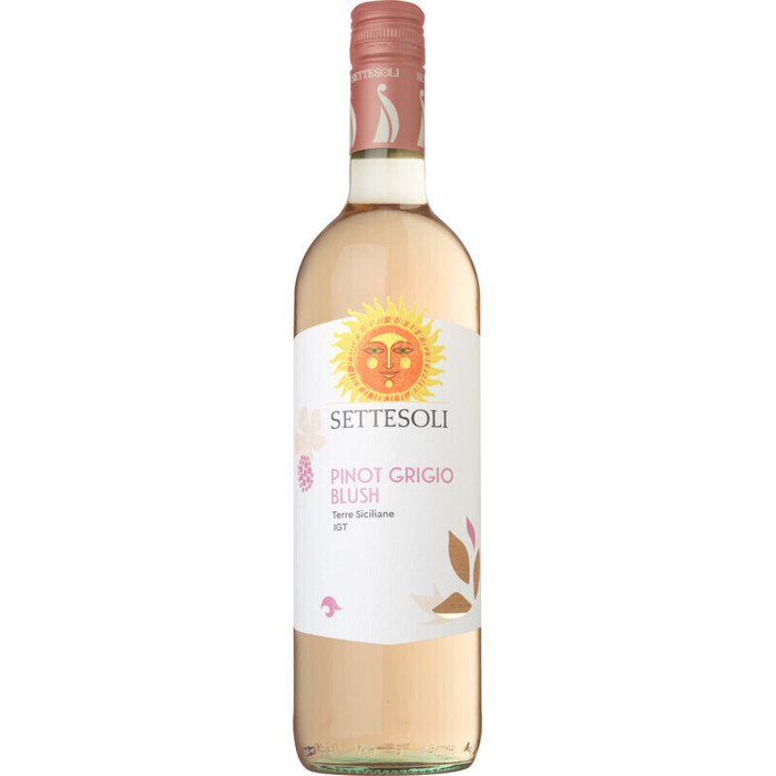 Settesoli Pinot Grigio rosé blush (0.75L)