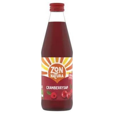 Cranberry puur sap (Fles, 33cl)