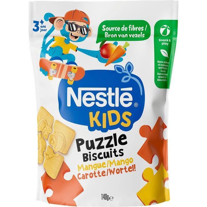 Nestlé Kids Puzzle Biscuits Mango Wortel! 3+ Jaar 140 g (140g)