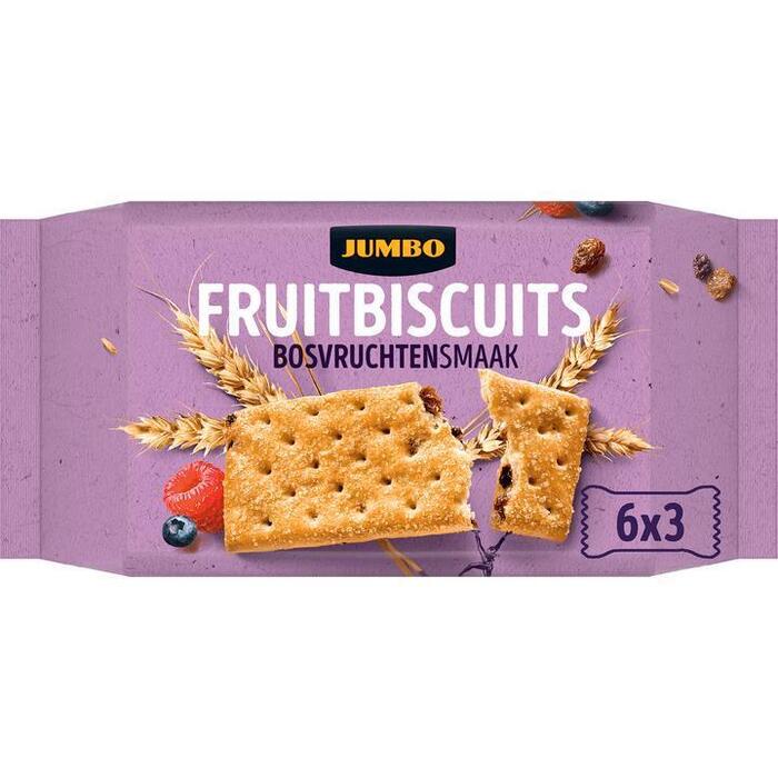 Jumbo Fruitbiscuits Bosvrucht 262g (262g)