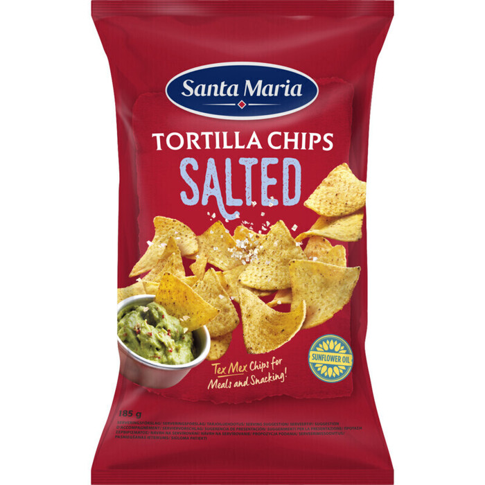 Santa Maria Tortilla Chips Salted 220g (185g)