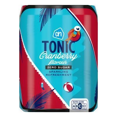AH Tonic cranberry flavour zero 4-pack (1L)