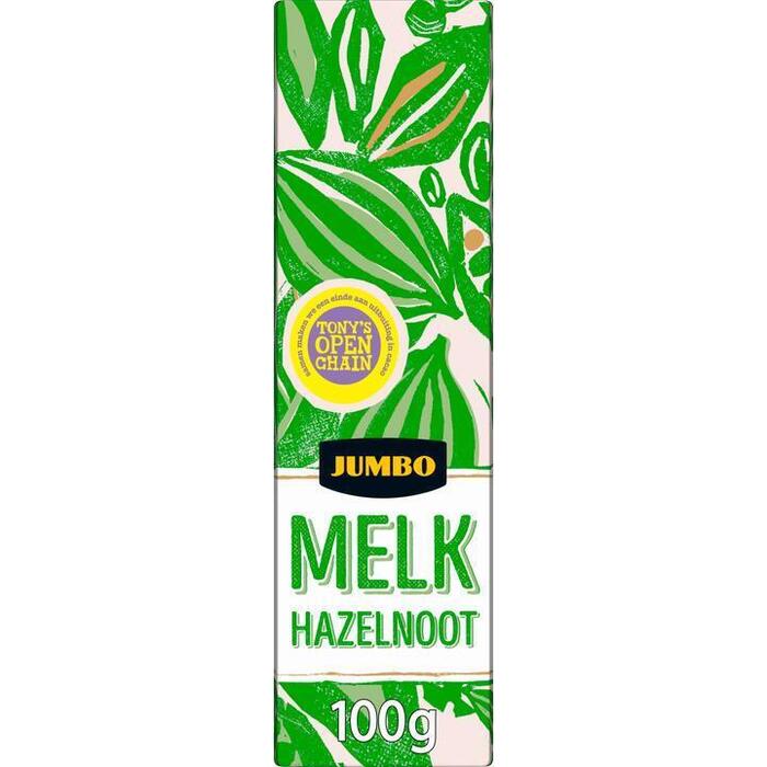 Jumbo Melkchocolade Hazelnoot 100g (100g)