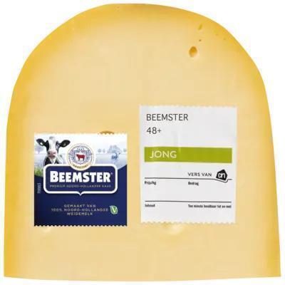 Beemster Kaas jong 48+ stuk (580g)