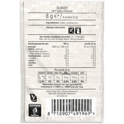 AH Vanillesuiker (10 × 8g)