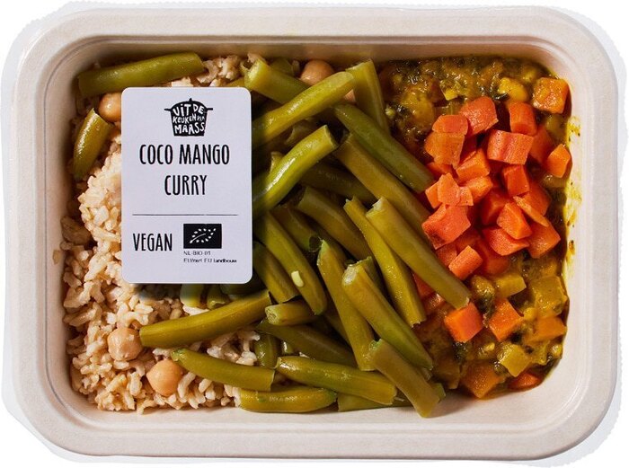 Maaltijd coco mango curry (400g)