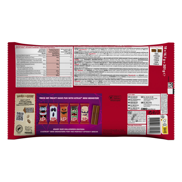 mini's candybars (plastic, 301g)