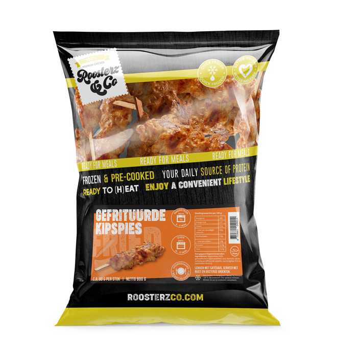 Roosterz kipspiezen (800g)