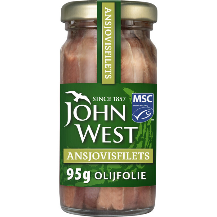 John West Ansjovisfilets olijfolie (95g)