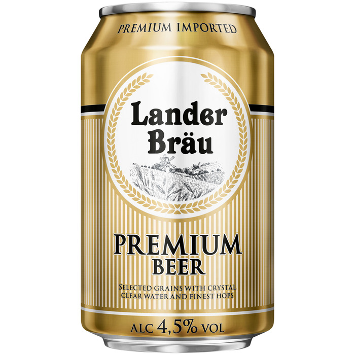 Lander bräu Premium beer 6-pack (33cl)