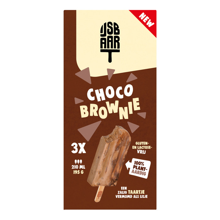 IJsbaart Choco brownie (210ml)