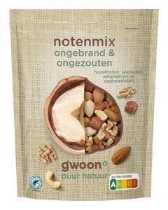G'WOON NOTENMIX ONGEZOUTEN 200GR (200g)