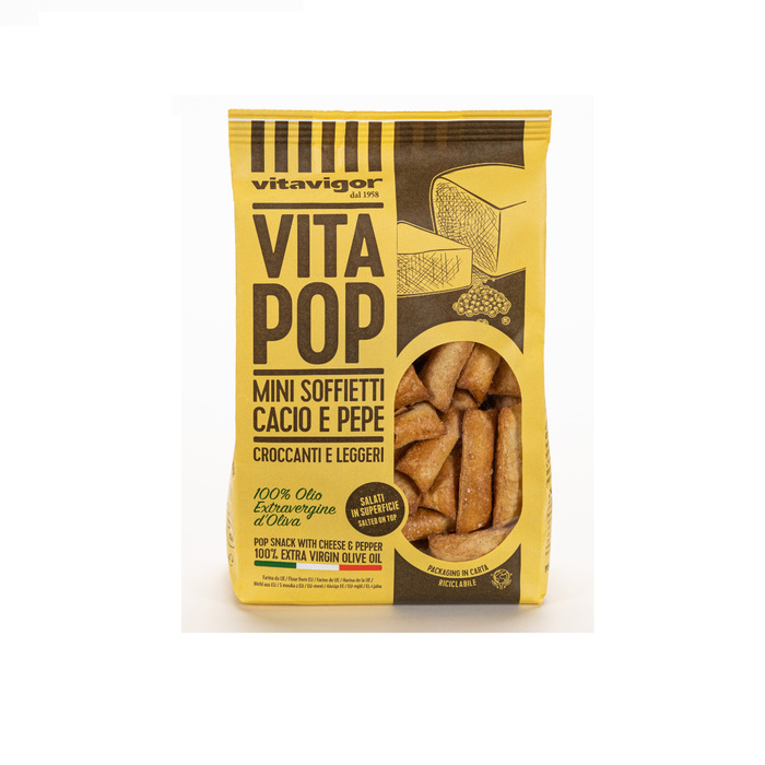 Vita pop kaas & peper (120g)