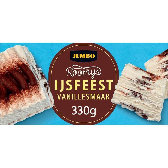 Jumbo Roomijs IJsstam Vanille 330 g (330g)