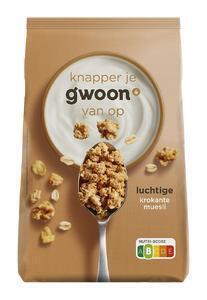 G'woon kr. muesli luchtig 900gr (900g)