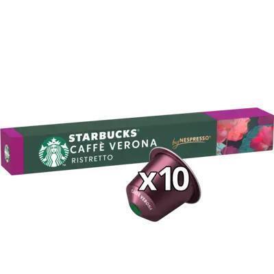 Starbucks® Caffè Verona™ by Nespresso® Dark Roast 10 Capsules (55g)
