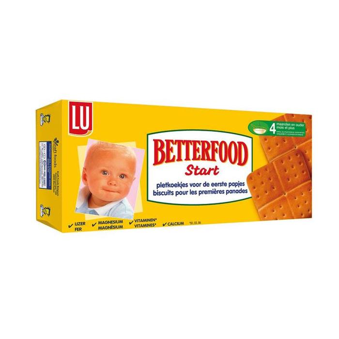 Betterfood start pletkoekjes (175g)