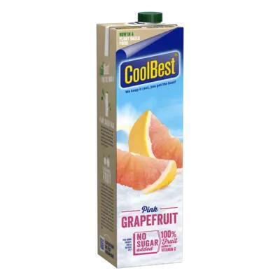 Coolbest Pink grapefruit sap (Pak, 1L)