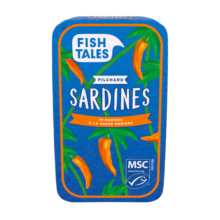 Fish Tales Sardines in harissa (120g)
