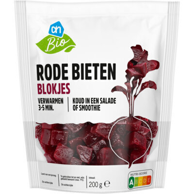 AH Biologisch Nederlandse rode bieten blokjes (200g)
