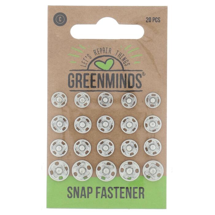 Greenminds Drukknoopjes Assorti 20st