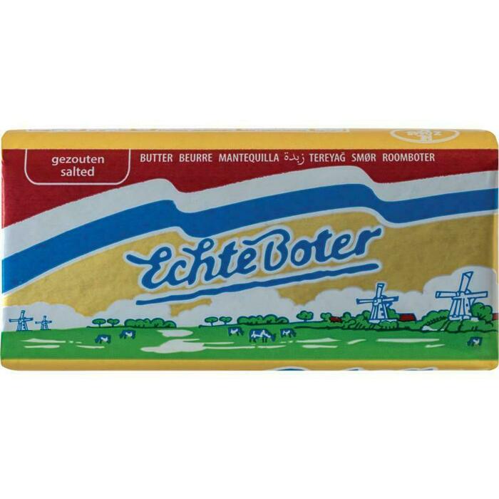 Echte boter Roomboter gezouten (250g)