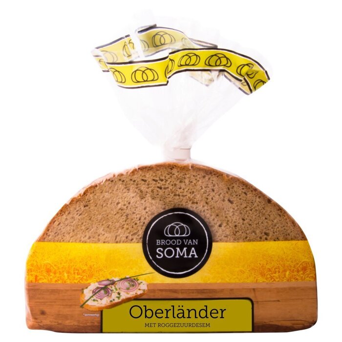 Roggebrood oberlander (Zak, 400g)