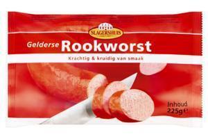 Gelderse rookworst (zak, 225g)