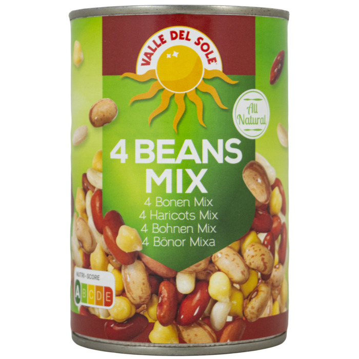 4 Bonen Mix (blik, 400g)