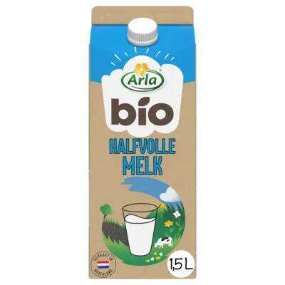 Biologische Halfvolle Melk (Pak, 1.5L)