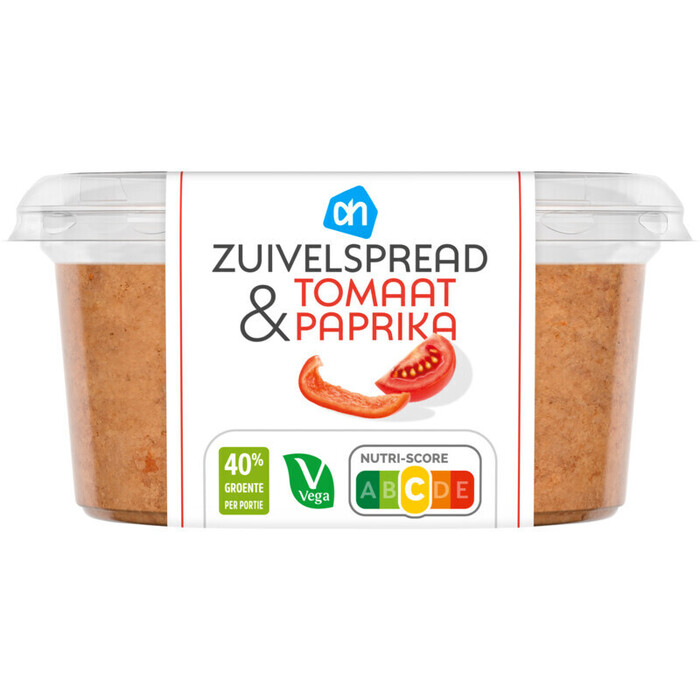 AH Zuivelspread tomaat paprika (150g)