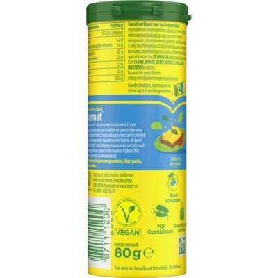 Aromat smaakverfijner natriumarm (Blik, 80g)