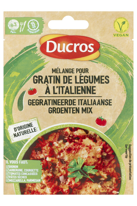 Ducros Gegratineerde Italiaanse Groenten Mix 20 g (20g)