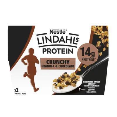 Lindahls Yoghurt crunchy chocolade (254g)