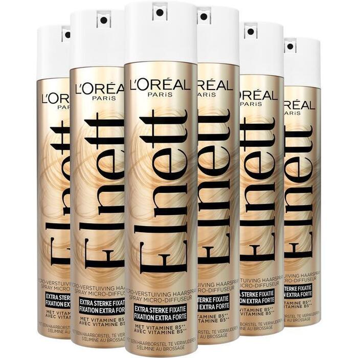 L'Oréal Paris Elnett Satin Haarspray Extra Sterke Fixatie 300ml (30cl)