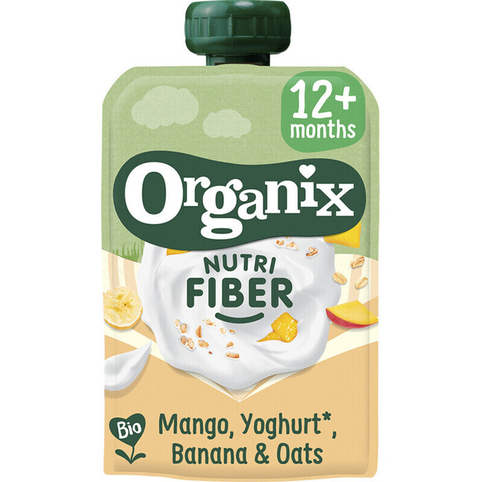 Mango yoghurt banana oats bio 12+ (Zak, 100g)