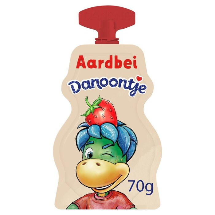 Tussendoortje aardbei (Zak, 70g)
