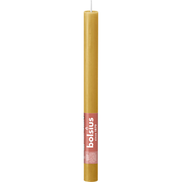 Bolsius Shine rustiek diner yellow