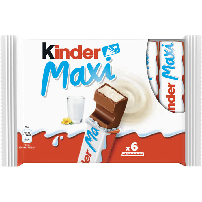 Kinder chocolate maxi (126g)
