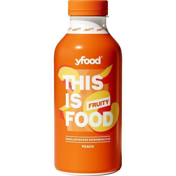 Yfood This is food drinkmaaltijd peach (0.5L)
