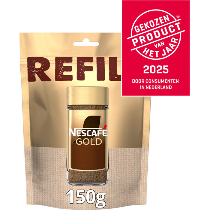 Nescafé Gold Navulverpakking 150 g (150g)