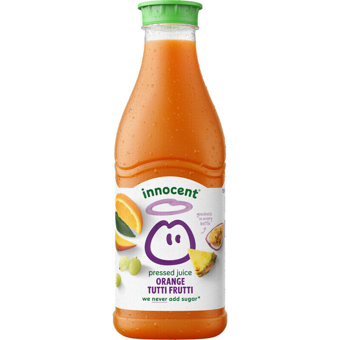 Innocent Orange tutti frutti juice blend (Fles, 0.9L)