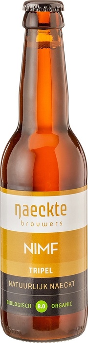 De Naeckte Brouwers Nimf tripel 33cl fl (33cl)