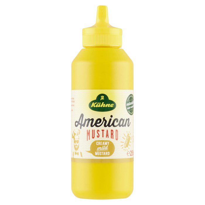 Kühne American Mustard Creamy Mild 255 g (255g)