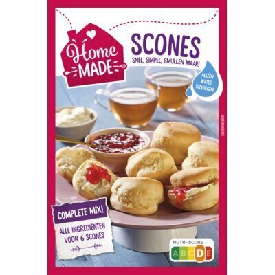 HomeMade Complete Mix voor Scones 225g (225g)