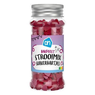 AH Strooimix suikerhartjes (55g)