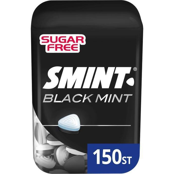 Smint Black Mint Sugar Free Value Pack 150 Stuks 105 g (Pot, 105g)