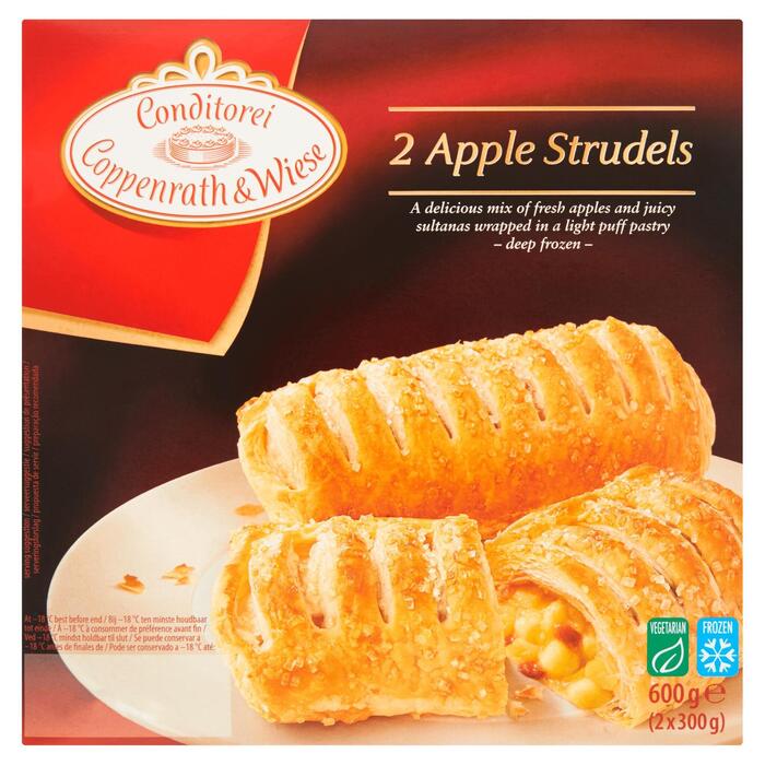 Coppenrath & W. Appelstrudel 2X300G (Doos, 600g)
