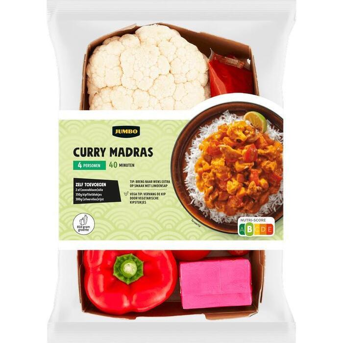 Jumbo Verspakket Curry Madras 4 Personen (1.13kg)